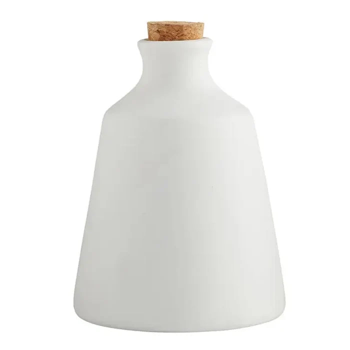 White Ceramic Cork Vase