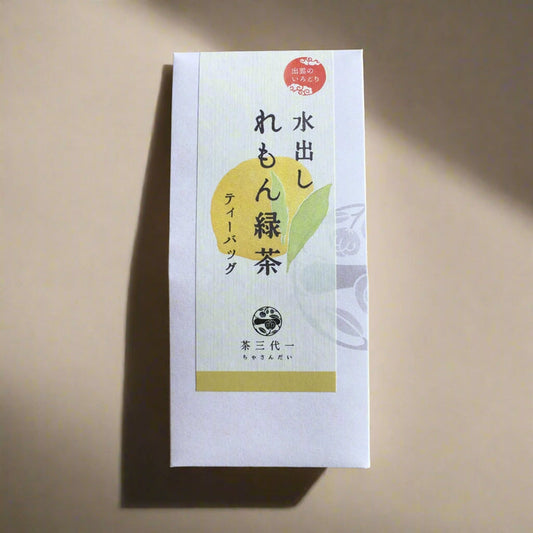 Chasandai: Cold-Brew Lemon Green Tea (5g x 5 tea bags) - Yunomi.life