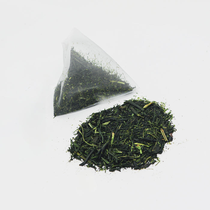 #1092.I1 Shimizu Tea Garden: Blend Sencha Teabag / 清水園 奥久慈 煎茶ティーバッグ yunomi.life
