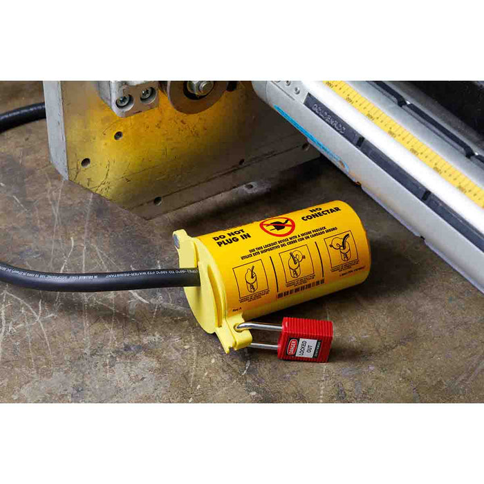 Electrical Plug Lockouts - Mann Supply BradyElectrical Equipment Lockouts