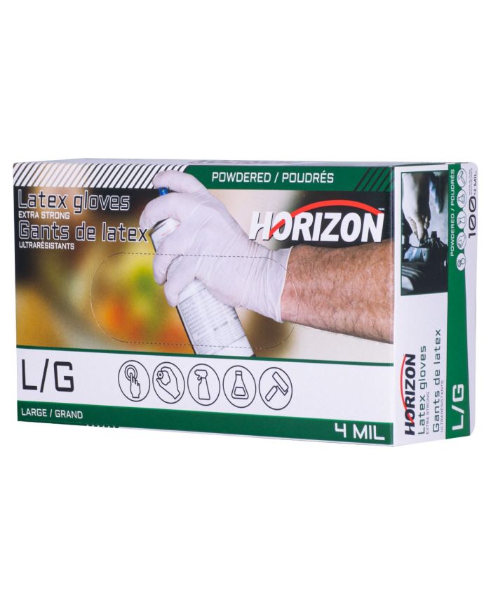 Latex Disposable Gloves - Mann Supply Horizon4ml