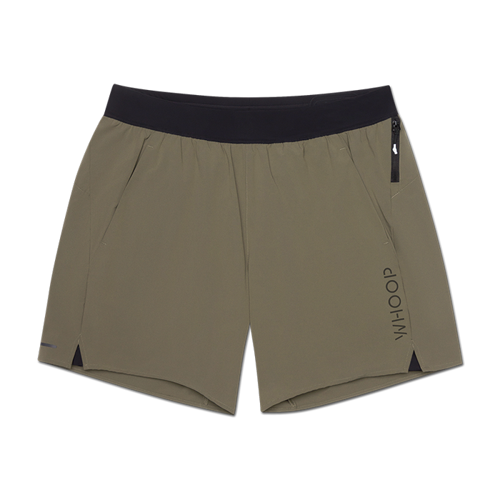 4.0 Olive ANY-WEAR™ Logo Short