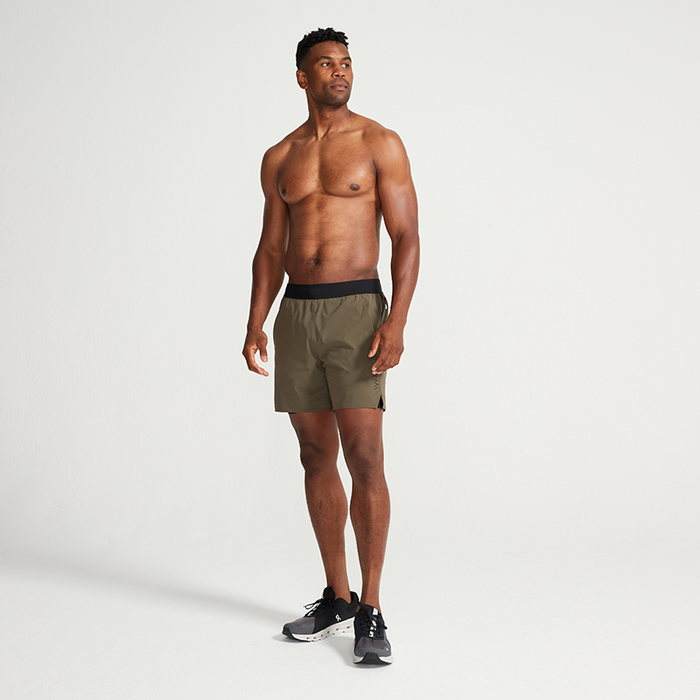 4.0 Olive ANY-WEAR™ Logo Short
