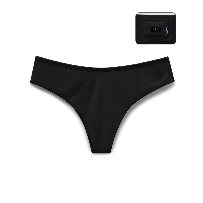 4.0 Women's Everyday Thong in Black