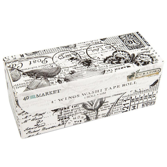 49 And Market Curators Essential 4" Washi Tape Roll - Wings