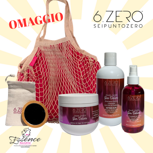 6.ZERO SUN DELUXE KIT + OMAGGIO SUMMER BAG E SPECCHIETTO