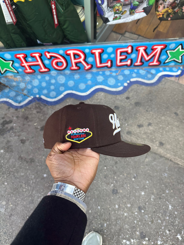 Harlem Dark Brown Creme Outline 5950 Fitted