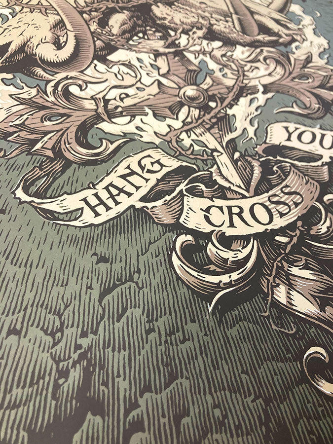 Aaron Horkey: Hope Con / Hang Your Cross (Deathwish edition) RAER