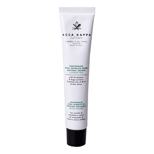 Acca Kappa Natural Fluoride Free Eucalyptus Toothpaste 100ml
