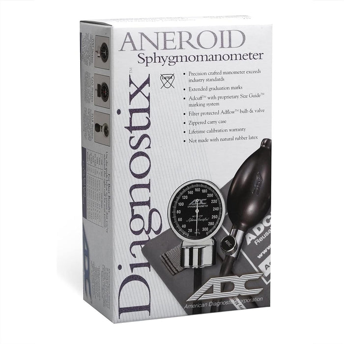 ADC Diagnostix 720 Pocket Aneroid Sphygmomanometer, Bariatric Cuff - 720-12BXBD-Single - LL Medico