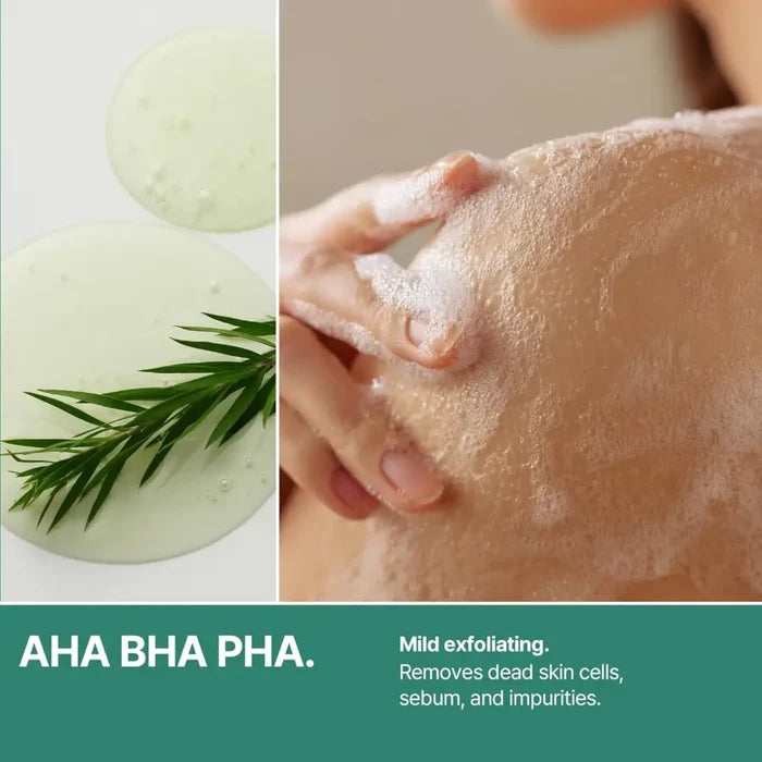 AHA BHA PHA 30 Days Miracle Acne Clear Body Cleanser - Care SomeByMi Wash