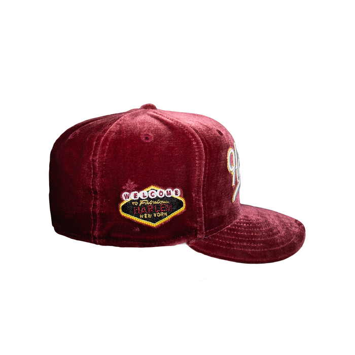 All Red Velvet Harlem 5950 Fitted