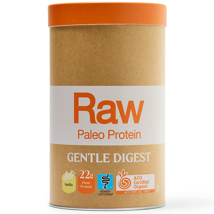 Amazonia Raw Gentle Digest Paleo Protein Powder - Vanilla