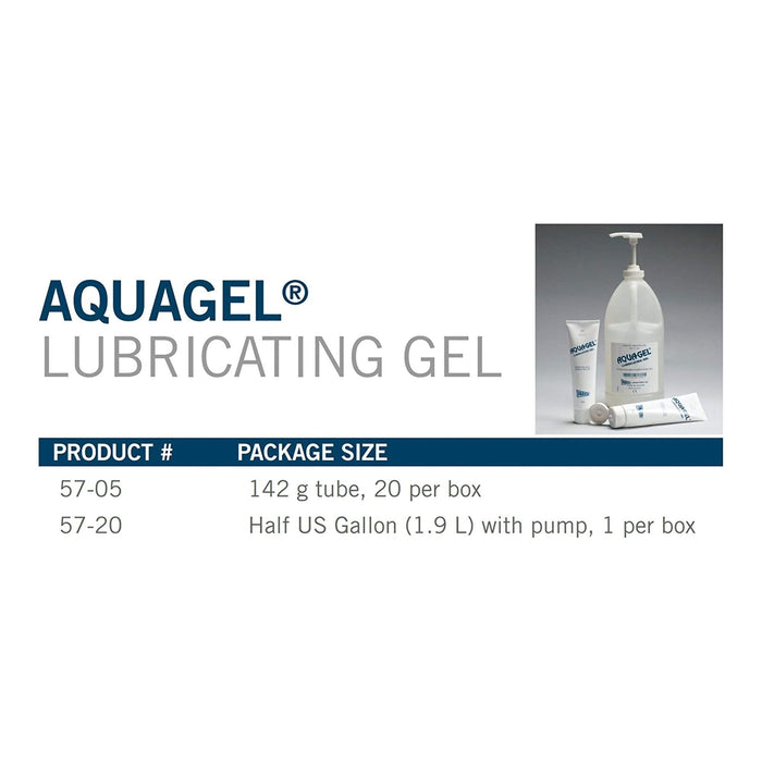 Aquagel Lubricating Gel, Clear, 70 oz - 57-20-Single - LL Medico