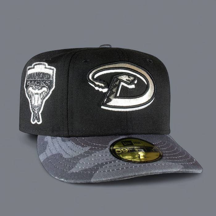 Arizona DiamondBacks Black and CAMO VIZE 1998 Inaugural Season