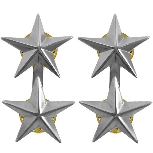 O-8 Major General (Point-to-Center Stars)