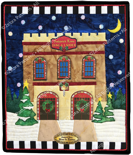 Ashwick Lane Hose & Ladder Applique