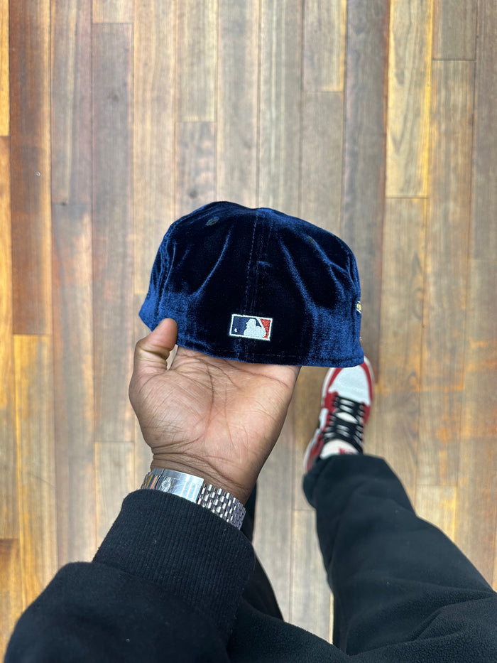 Atlanta Braves Dark Velvet Royal 30Th Anniversary Stars Logo