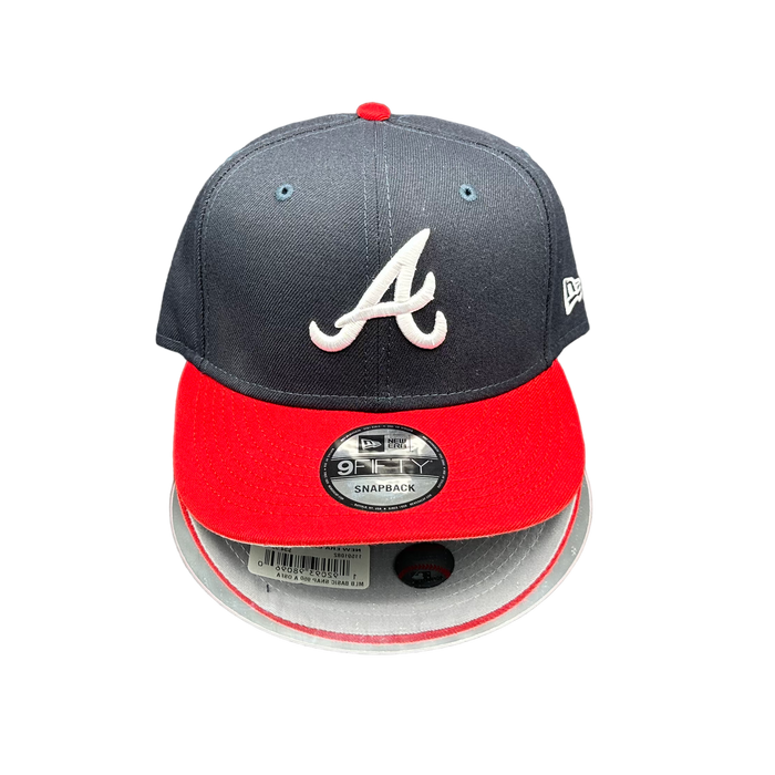Atlanta Braves Navy & Red 950 Snap Back