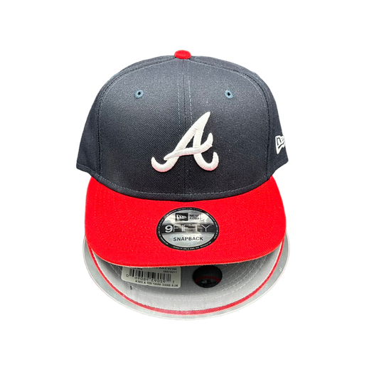 Atlanta Braves Navy & Red 950 Snap Back