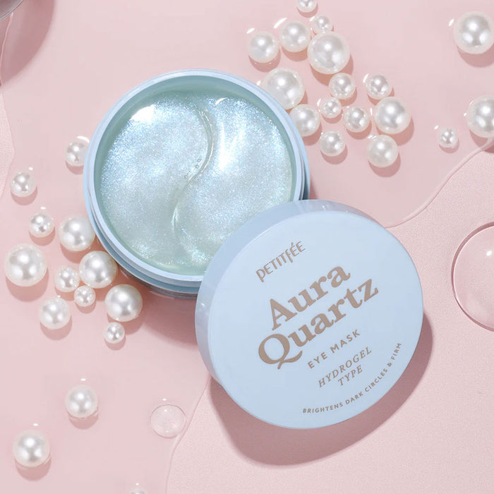 Petitfee Aura Quartz Hydrogel Eye Mask Nudie Glow Australia