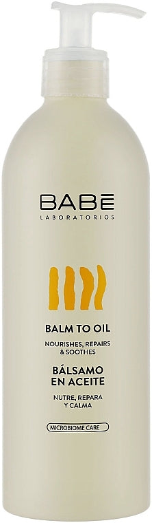 BABE Balm to Oil Nourishes, Repairs & Soothes -500ml