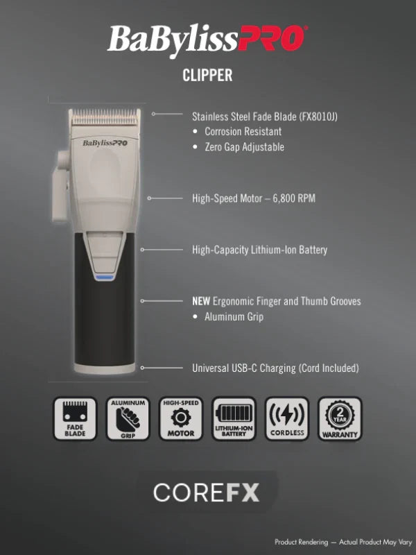 BaBylissPRO® COREFX Clipper