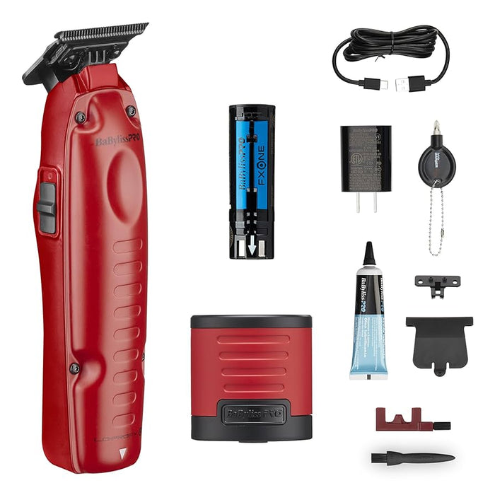 BaBylissPRO® FXONE™ Lo-ProFX High Performance Low-Profile Trimmer - Red