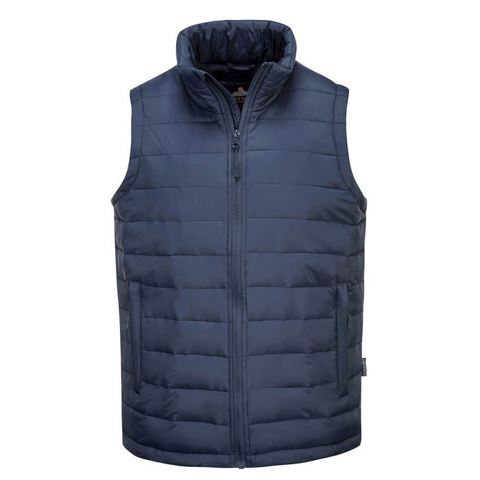 Baffle Jackets traps heat and its used during winter, its produced by  Portwest