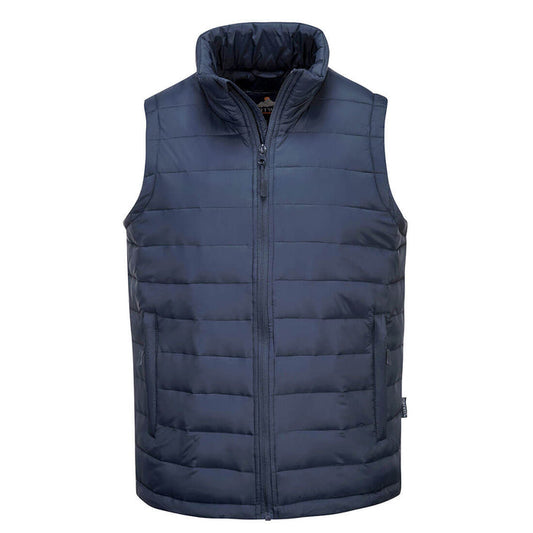 Baffle Jackets traps heat and its used during winter, its produced by  Portwest