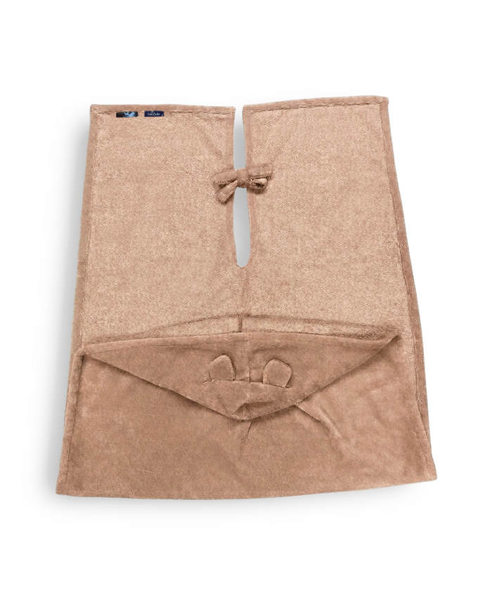Bain Cocoon : Cape de Bain innovante, Taupe