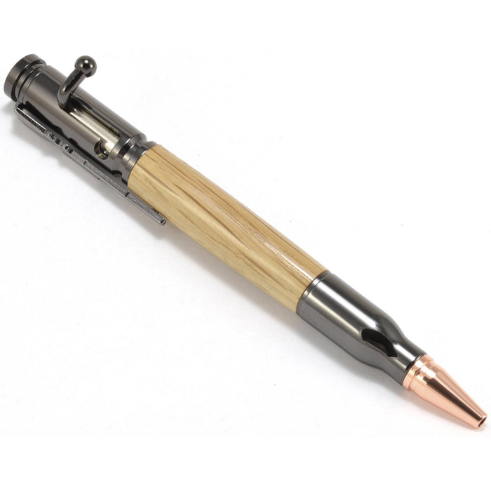 Ballpoint Pen | Handmade Bolt Action in Whiskey Barrel