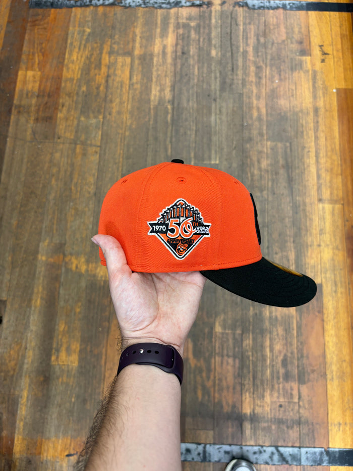 Baltimore Orioles "O" Orange and Black 50Th Anniversary