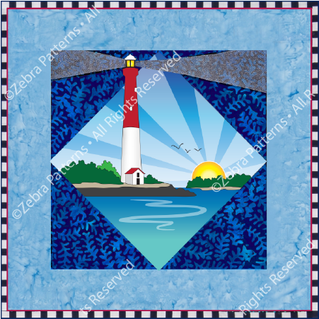 Barnegat Light New Jersey Applique
