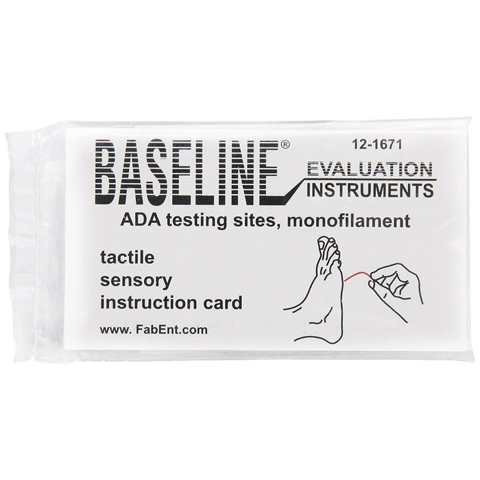 Baseline Tactile Monofilament Sensory Test, 10 Gram, 40-Pack - 12-1671-40-Single - LL Medico