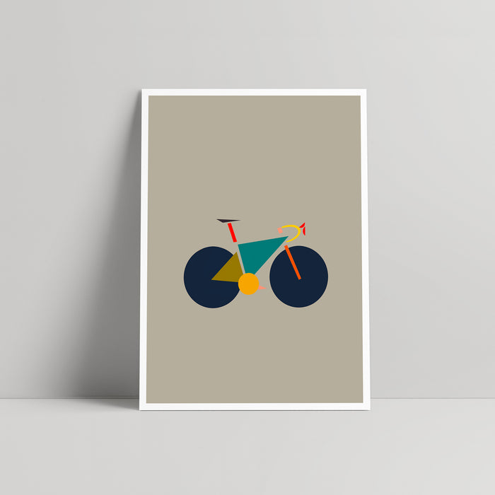 Baubike  - Art print - Pasche Design - Rouleur