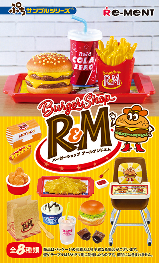 BC Mini: Re-Ment Burger Shop Blind Box