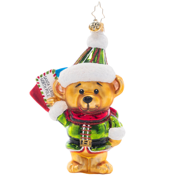 Beary Good Helper Ornament