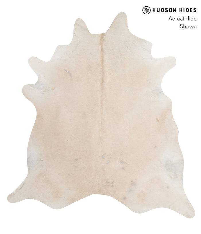 Beige Cowhide Rug #91019