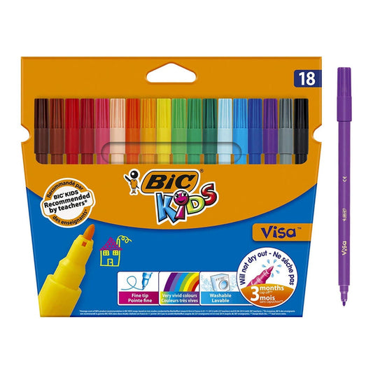 BIC Colouring Visa Grant 18 in Wallet - Office R Us Lagos