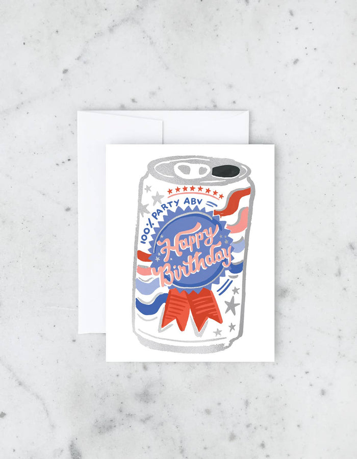 Birthday Beer Card
