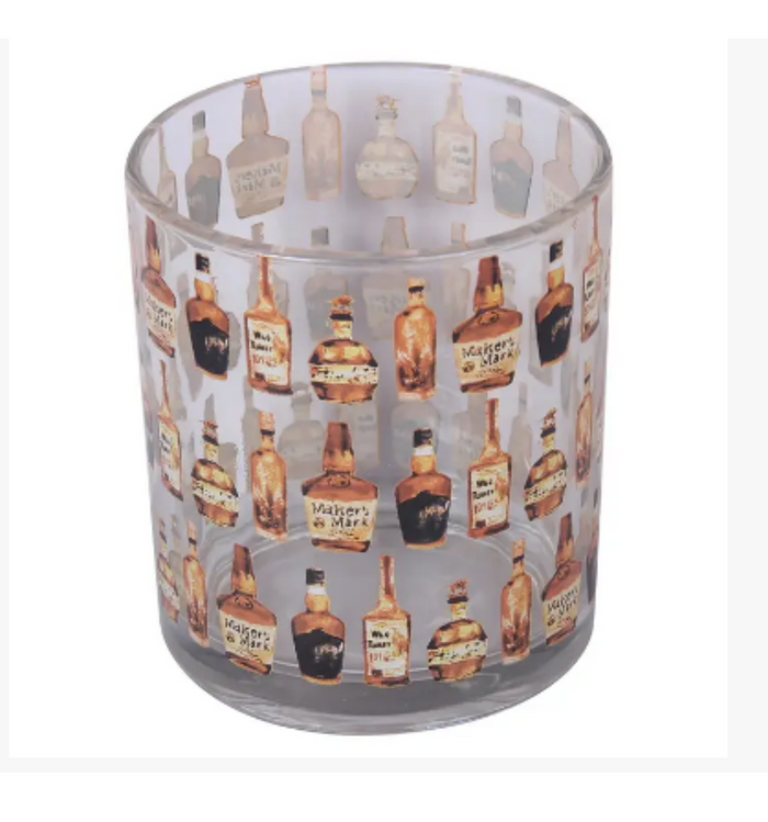 Bourbon Bottles Repeat Bourbon Whiskey Glass