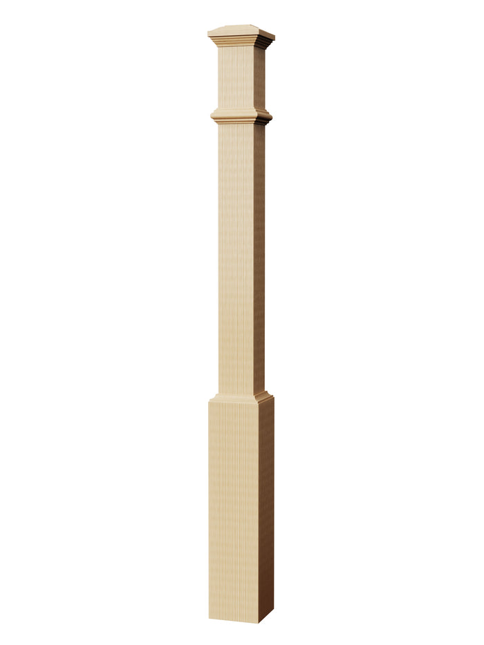 Box Newel 4276 - Adjustable Base (5")