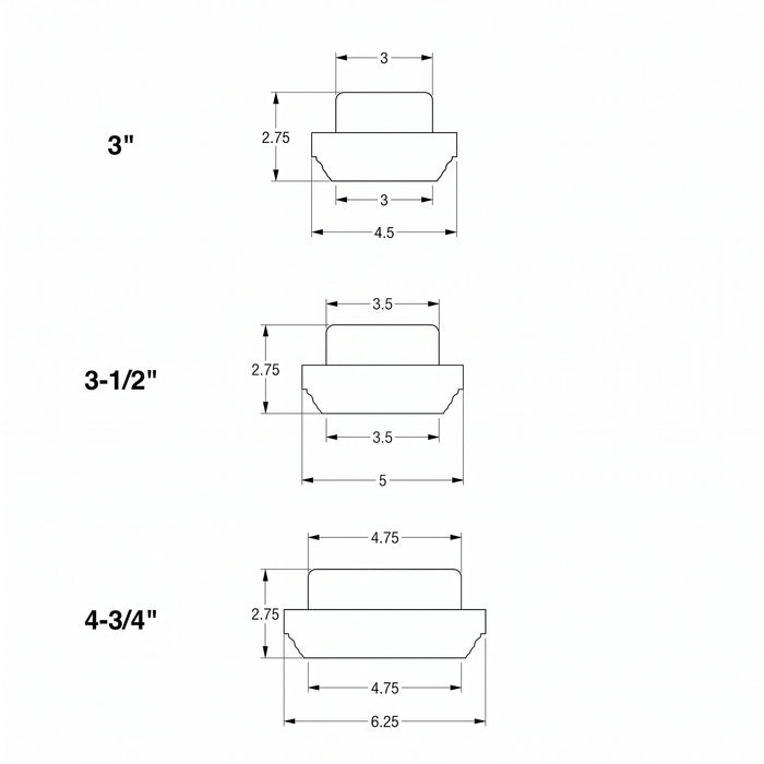 Box Newel Cap H