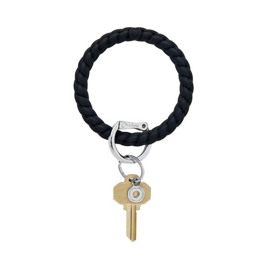 Braided Silicone Big O® Key Ring - Findlay Rowe Designs