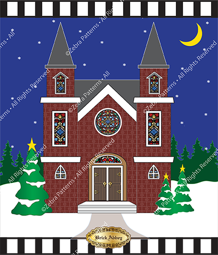 Brick Abbey Panel