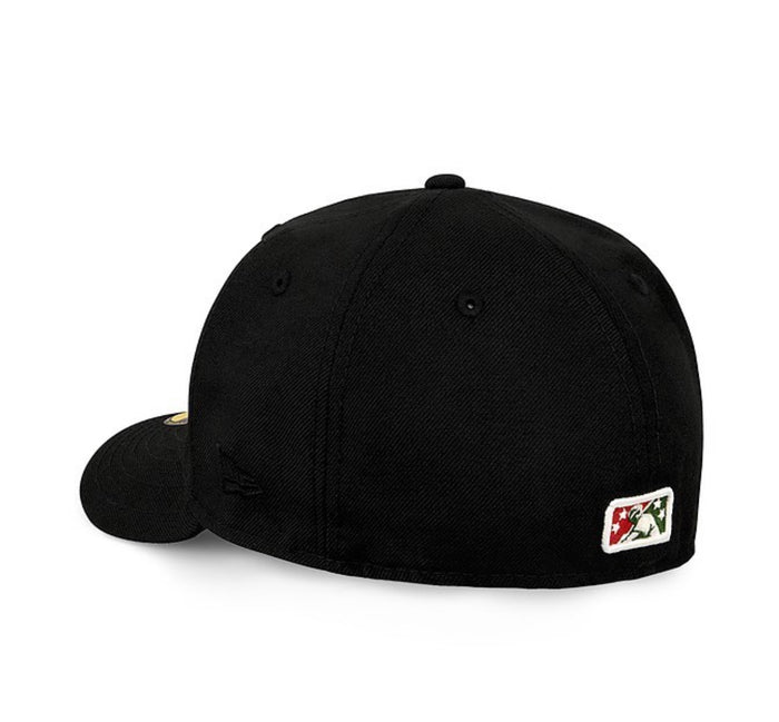 Buffalo Bisons Classic All Black w/ Green UV