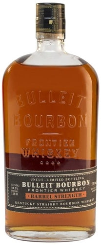 Bulleit Bourbon Barrel Strength Uncut - Limited Bottling Kentucky Straight Bourbon Whiskey