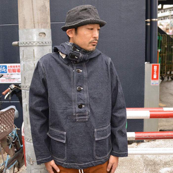 BUZZ RICKSON'S BR11703 U.S.NAVY Denim Gas Protective Parka