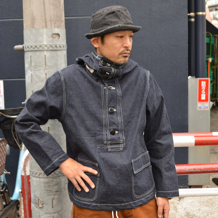 BUZZ RICKSON'S BR11703 U.S.NAVY Denim Gas Protective Parka